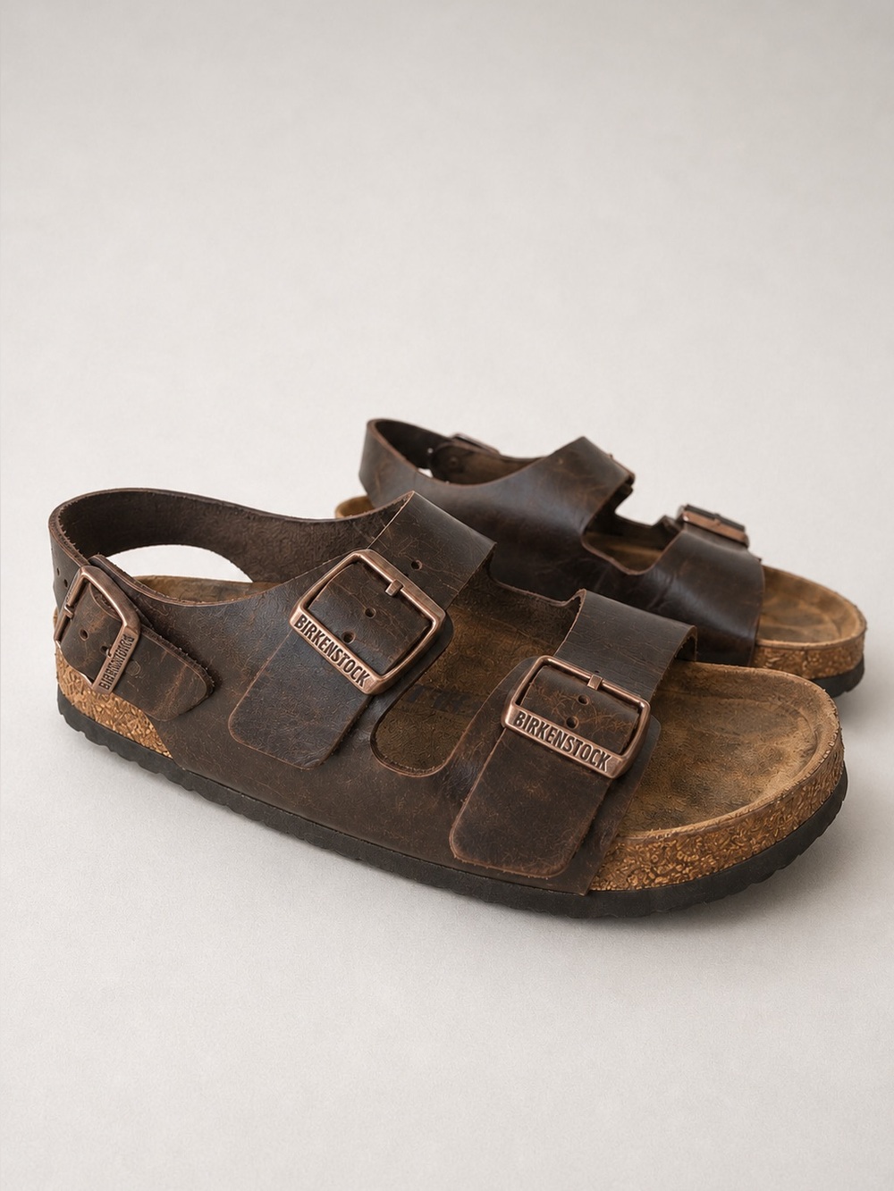 Birkenstock Milano Sling back Buckle Men’s Sandals Shoes Size 42 - Picture 6 of 11